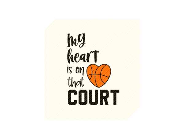 Basketball Heart T-shirt Quote Graphic: Crafts & Graphics Review