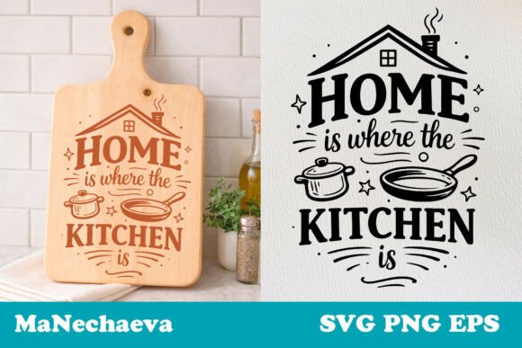 Home is Where the Kitchen Is: Crafts & Graphics