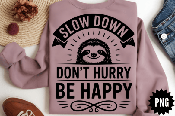 Motivational Slow Down SVG Design for Crafts & Graphics