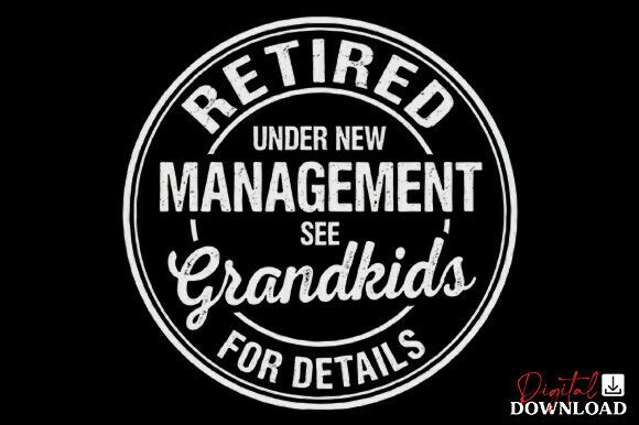 Retired Grandkids Quote Golf SVG: Graphics for Crafts & Joyful Branding